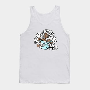 Cloud hair Tank Top